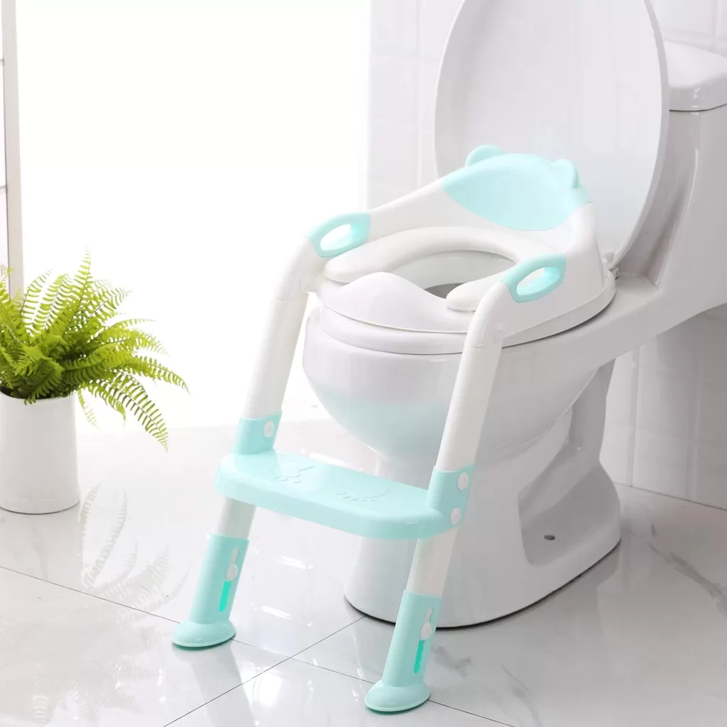 5 Potty Training Seats to Make Your Parenting Journey Easier 3 SKYROKU Potty Training Seat with Step Stool Ladder 1