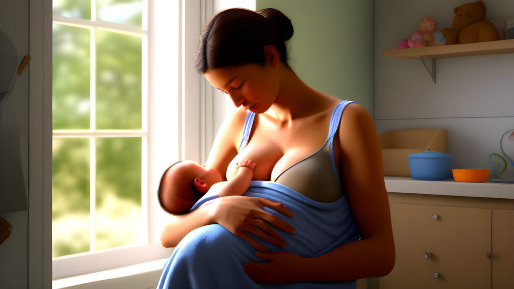 Breastfeeding Latching Position
