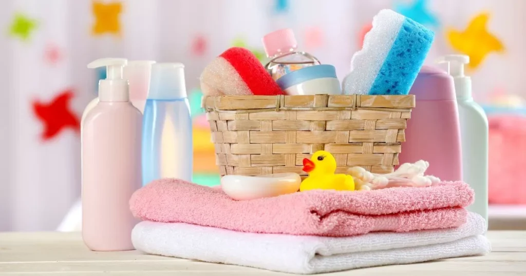 Essential Newborn Bathing Tips For Parents 3 Baby Accessories for Bathing on Table