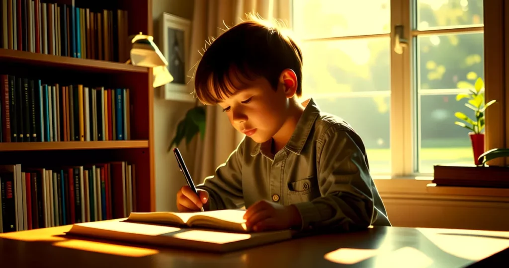 Effective Strategies To Improve Your kid's Reading Comprehension Skills 3 A child studying in a room with a quiet environment jpg