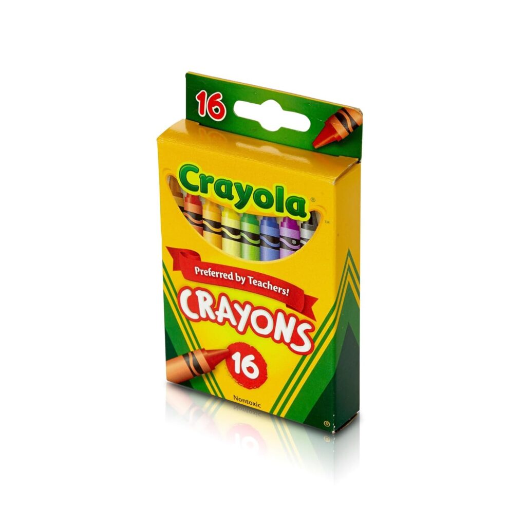 Crayola 16 Count Crayons for Kids Coloring & School Projects