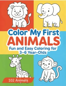 Merchandise 2 Color My First Animals